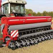Mechaniczny siewnik zbożowy Unia Cayenne oferta korbanek.p