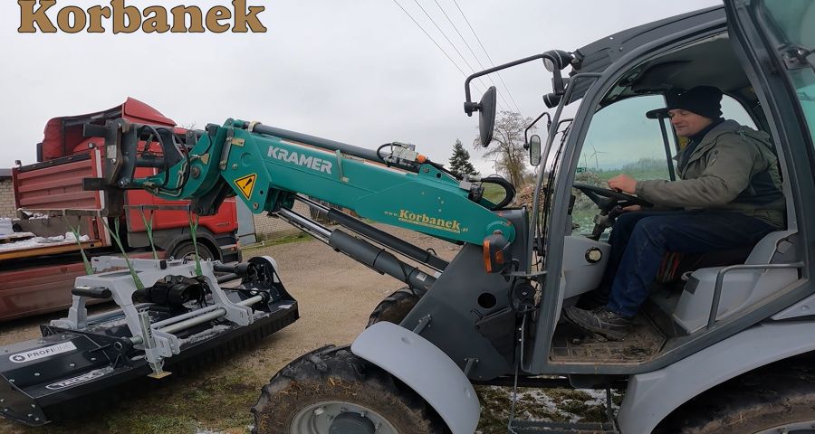 Pan Tomasz zakupił kosiarkę Talex Tiger 300 w firmie Korbanek - postawił na mocny, polski sprzęt wysokiej jakości