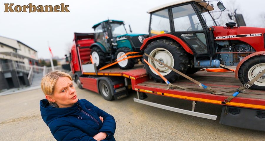 Pani Anna wraz z męzem zdecydowali się na zakup ciągnika Arbos 3055 wraz z osprzetem od Korbanek