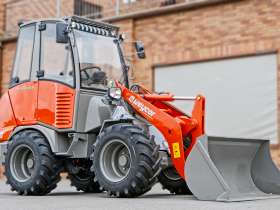 Atlas Weycor AR320 Yanmar z kabiną łyżka do materiałów sypkich