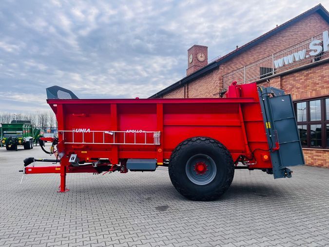 Jednoosiowy rozrzutnik obornika Unia Group Apollo 11 Premium