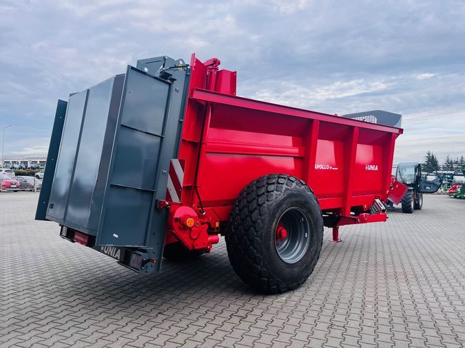 Jednoosiowy rozrzutnik obornika Unia Group Apollo 11 Premium