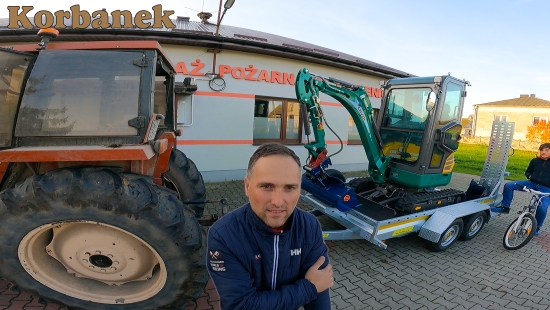 Pan Zbigniew kupił koparkę Lovol, aby wesprzeć swoją działalność - firmę zajmujaca się instalacjami elektrycznymi