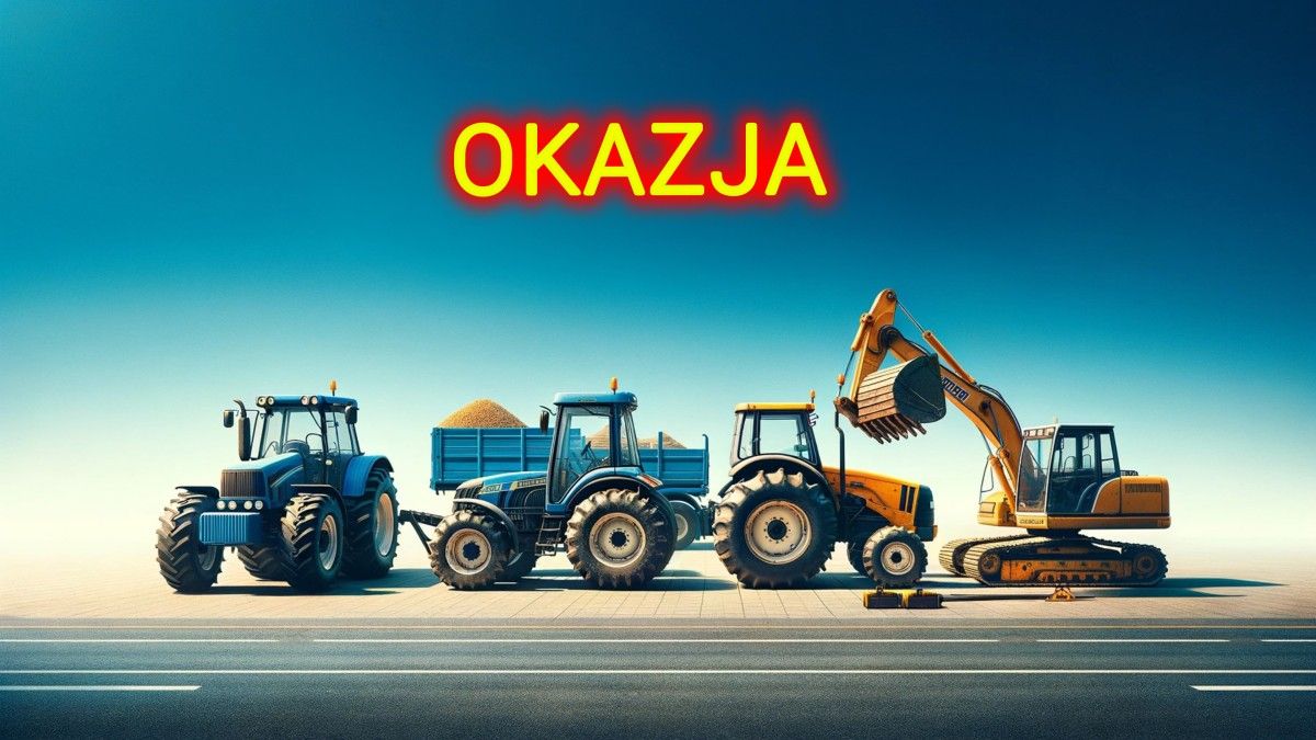 Używane maszyny budowlane OKAZJA