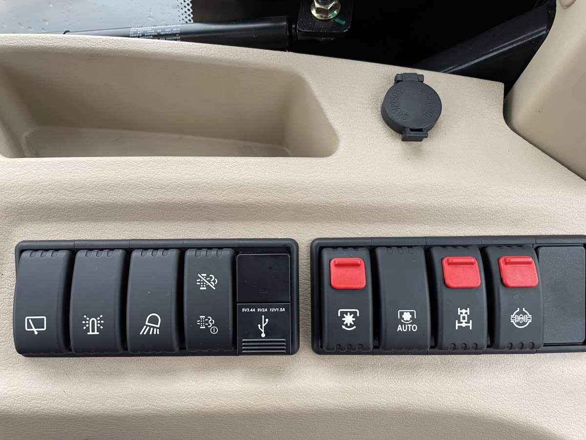 Arbos 4090 widok na panel włączników Arbos serii 4000