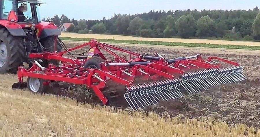 Agregat uprawowy skłądany hydraulicznie Expom Wektor Agregat przedsiewny Expom Wektor