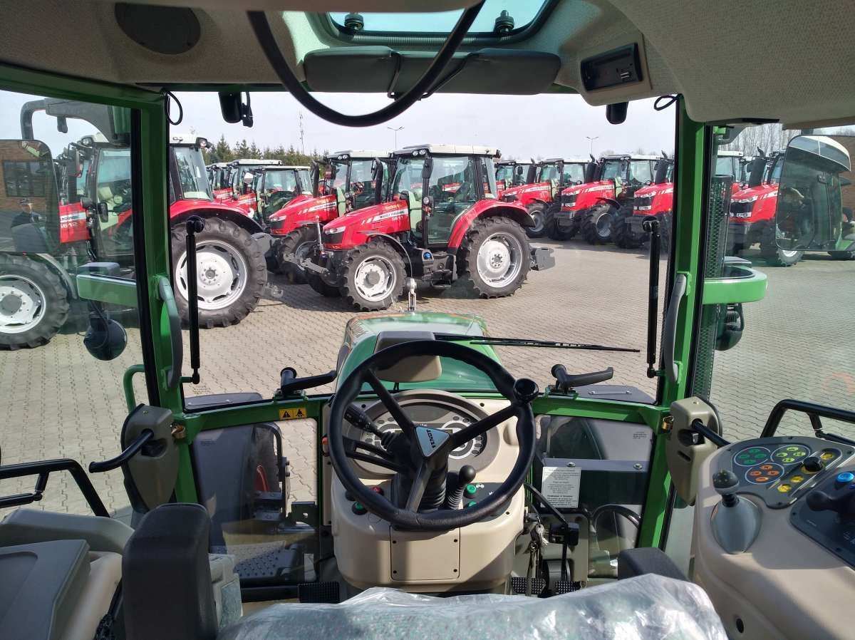 Ciagniki Fendt 200 Vario oczami operatora Ciągnik Fendt 200 Vario z komfortową kabiną