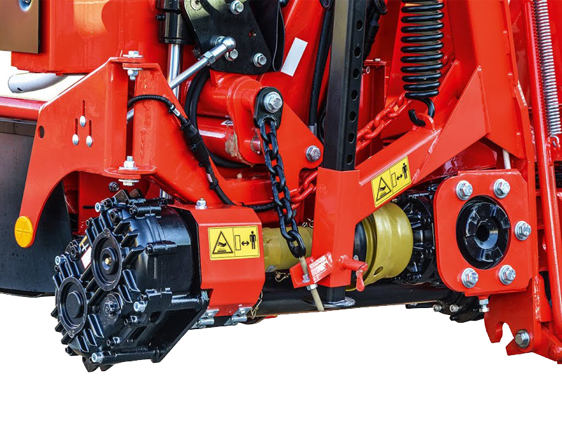Rostselmash Vector 425 heder kopiowanie terenu Rostselmash Vector 425 spręzyny odpowiedzialne za mechaniczne kopiowanie terenu