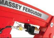 nowy system amortyzacji ładowacza czołowego Massey Ferguson Massey Ferguson nowy system amortyzacji ładowacza czołowego