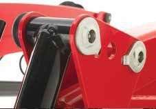Massey Ferguson smarowanie sworzni smarownikami sworznie ze smarownikami ładowacza czołowego Massey Ferguson