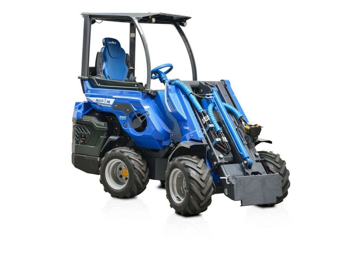 Multione seria 7.3 SD mała ładowarka Multione seria 7.3sd siedzenie z tyłu przegubowa