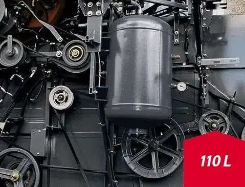 sprężarka powietrza poj. 110 l kombajn Acros Rostselmash sprężarka powietrza ze zbiornikiem o pojemności 110 l kombajn Acros Rostselmash